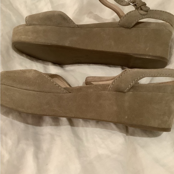 PRADA Suede Espadrille Sandals, Size 41 - Picture 2 of 4